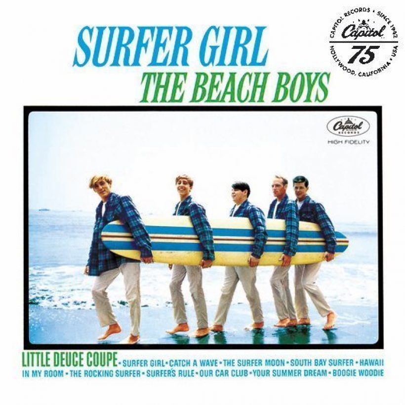 Beach Boys Surfer Girl Album Cover With Logo - 530 - RGB