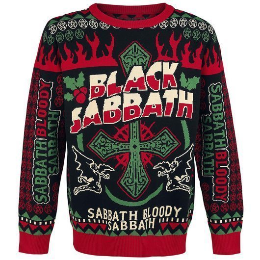 Black Sabbath Christmas Jumper - 530