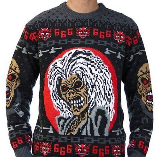 Iron Maiden Christmas Jumper - 530