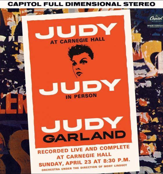 Judy Garland Live At Carnegie Hall album cover web optimised 820