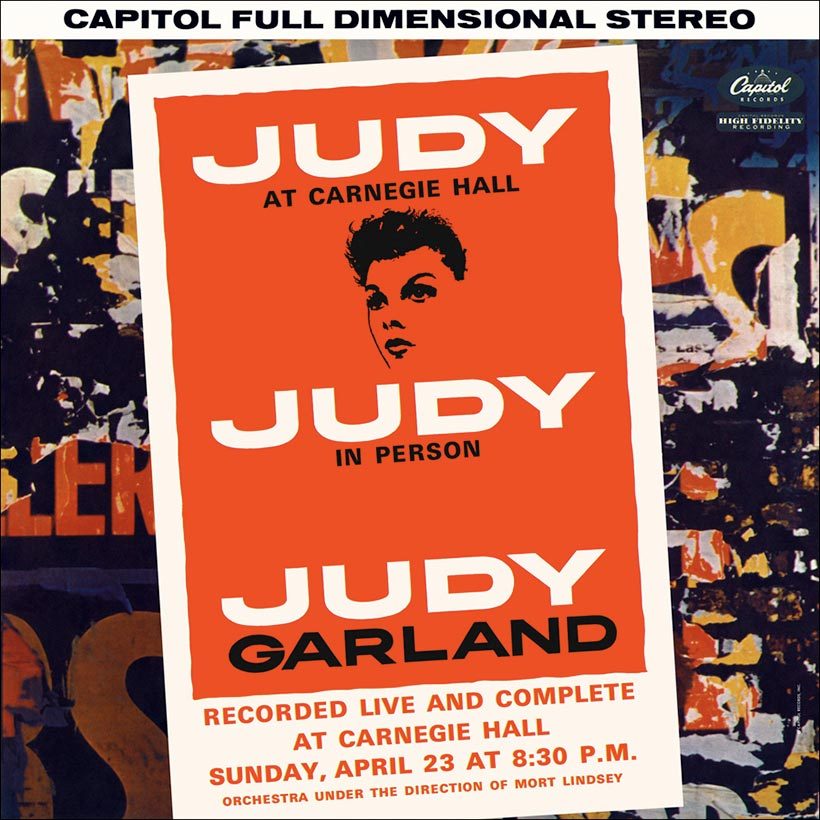 Judy Garland Live At Carnegie Hall album cover web optimised 820