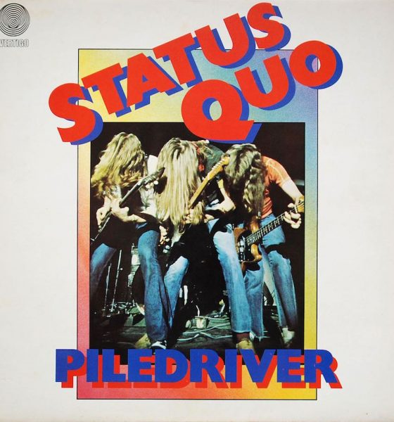 Status Quo 'Piledriver' artwork - Courtesy: UMG