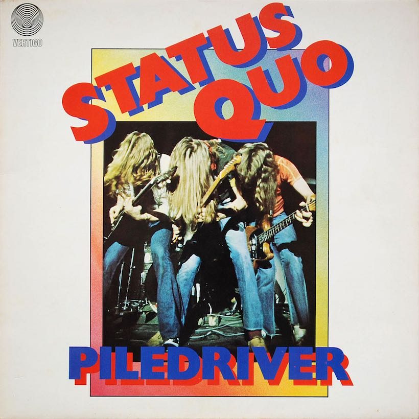 Status Quo 'Piledriver' artwork - Courtesy: UMG