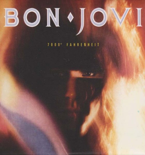 Bon Jovi '7800° Fahrenheit' artwork - Courtesy: UMG