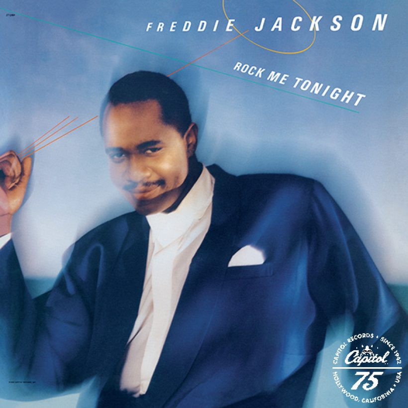 Freddie Jackson Rock Me Tonight Album Cover With Capitol 75 Logo