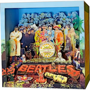 The Beatles Sgt Pepper Diorama