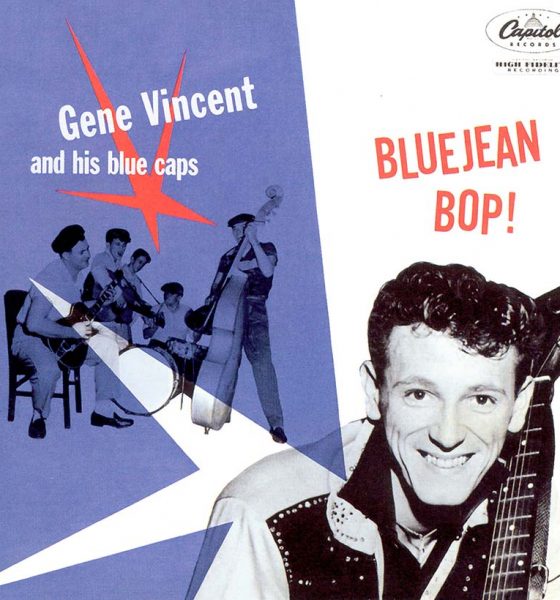 Gene Vincent and his Blue Caps 'Bluejean Bop!' artwork - Courtesy: UMG