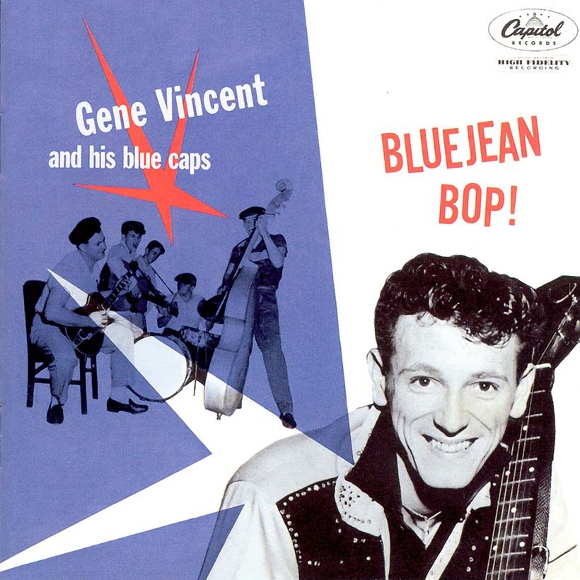 Gene Vincent and his Blue Caps 'Bluejean Bop!' artwork - Courtesy: UMG