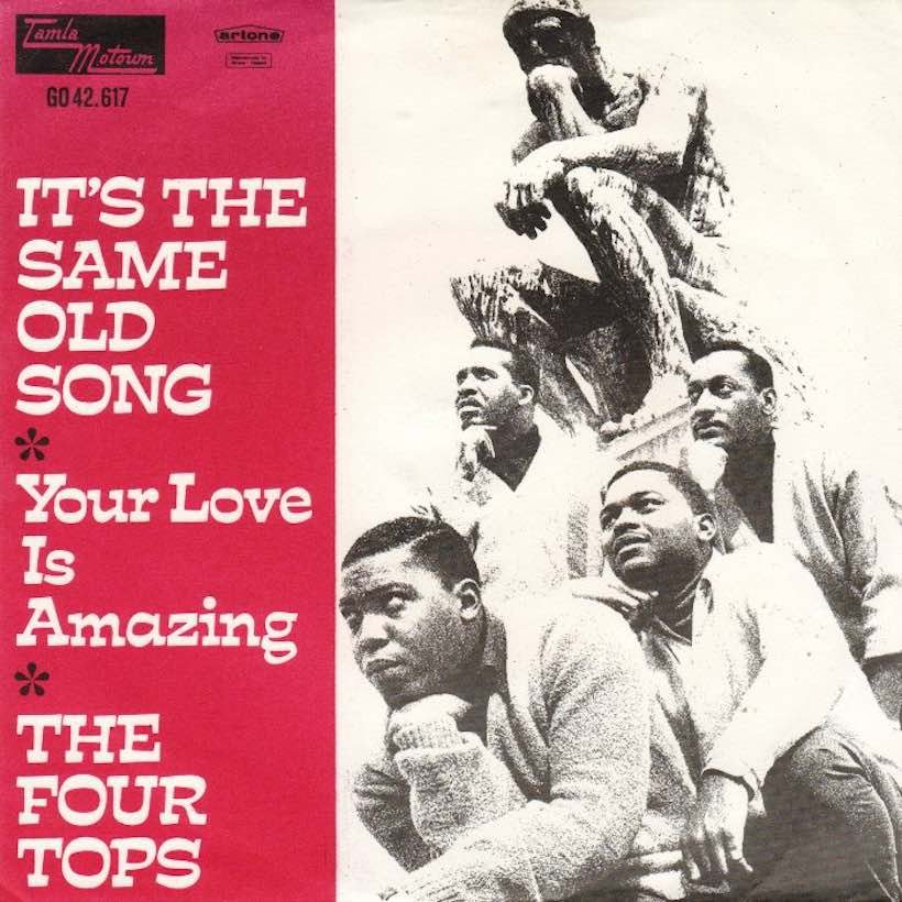 Four Tops 'It's The Same Old Song' artwork - Courtesy: UMG
