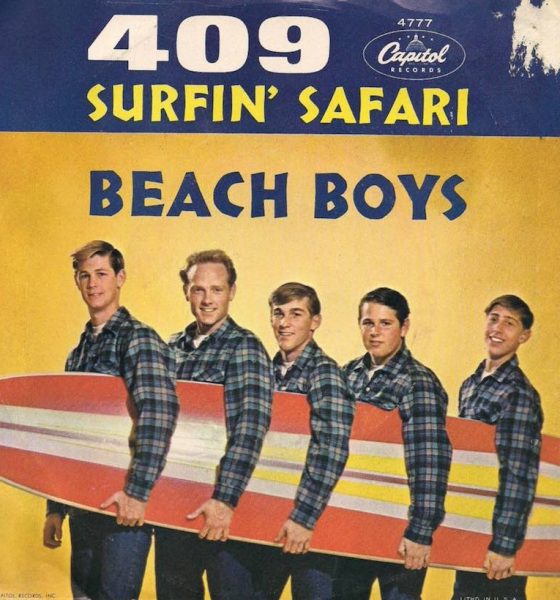 Beach Boys '409'/'Surfin' Safari' artwork - Courtesy: UMG