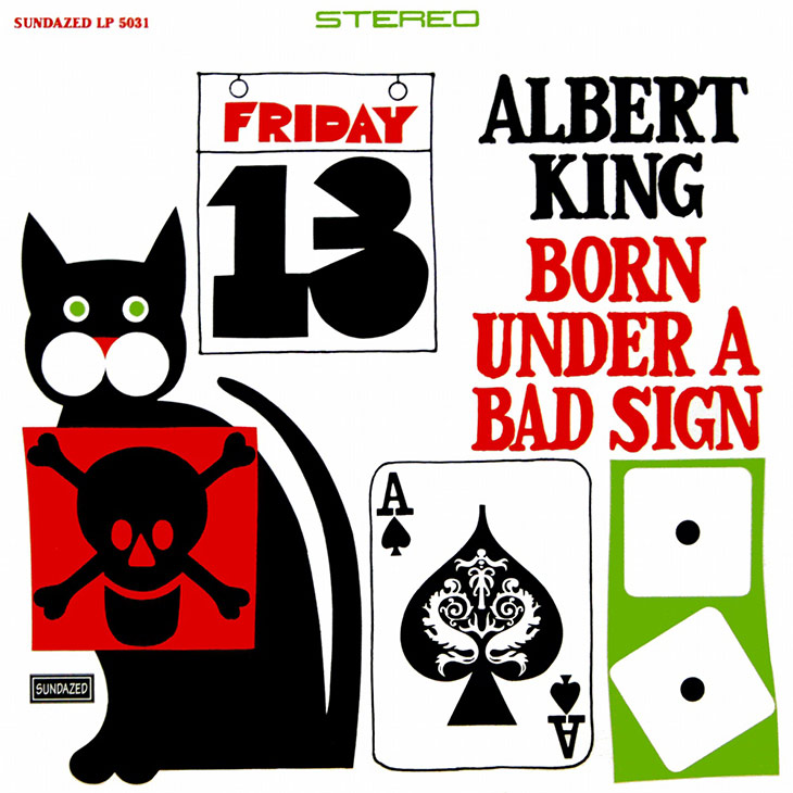 Albert King Born Under A Bad Sign Album Cover