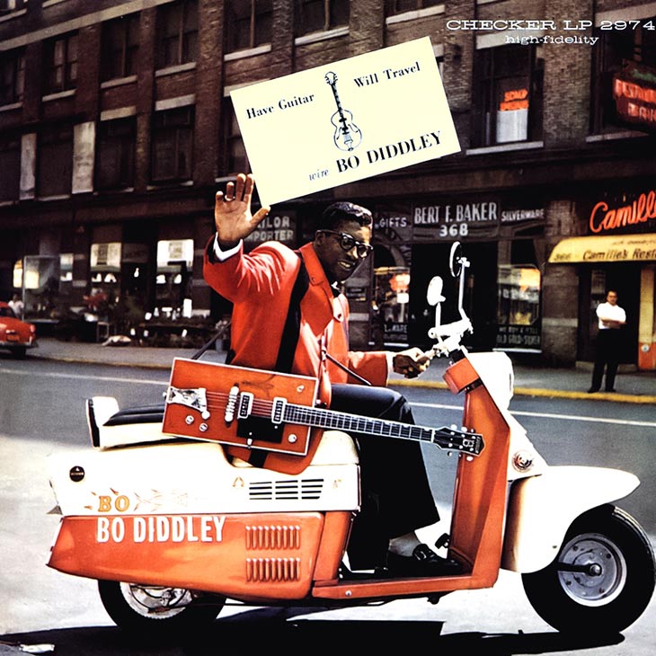 Bo Diddley Have Guitar Will Travel Album Cover