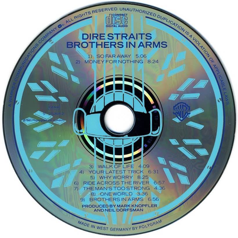 Dire Straits 'Brothers In Arms' artwork - Courtesy: UMG