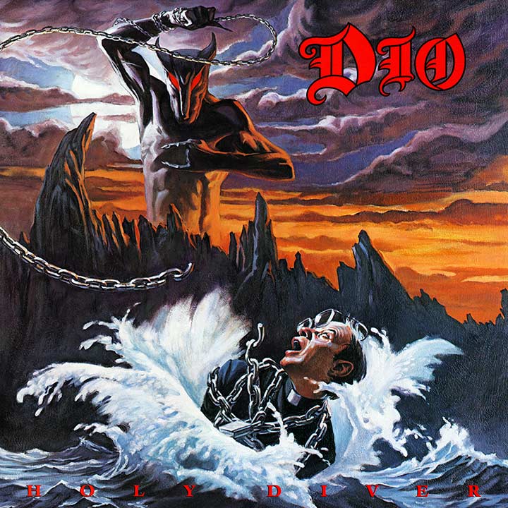 Dio Holy Diver Album Cover