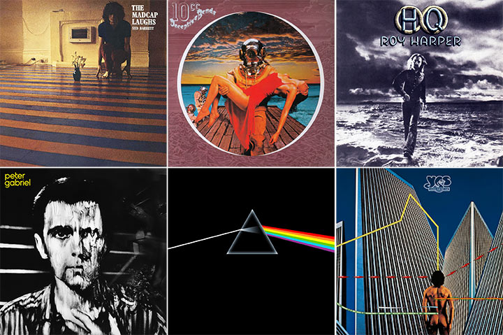 Hipgnosis Album Cover Montage