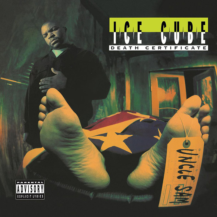 Ice Cube Death Certificate Album Cover