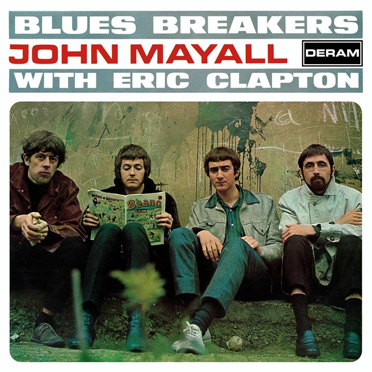 John Mayall Blues Breakers With Eric Clapton Album Cover