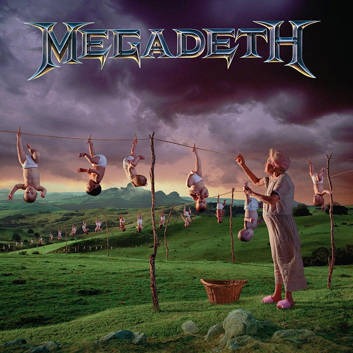 Megadeth Youthanasia Album Cover