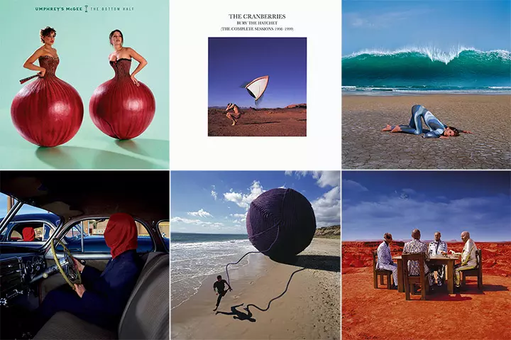 Storm Thorgerson Album Cover Montage