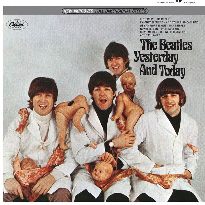 The Beatles Yesterday And Today Album Cover