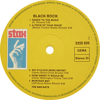 Bar Kays Black Rock Record Label Side Two Web 350