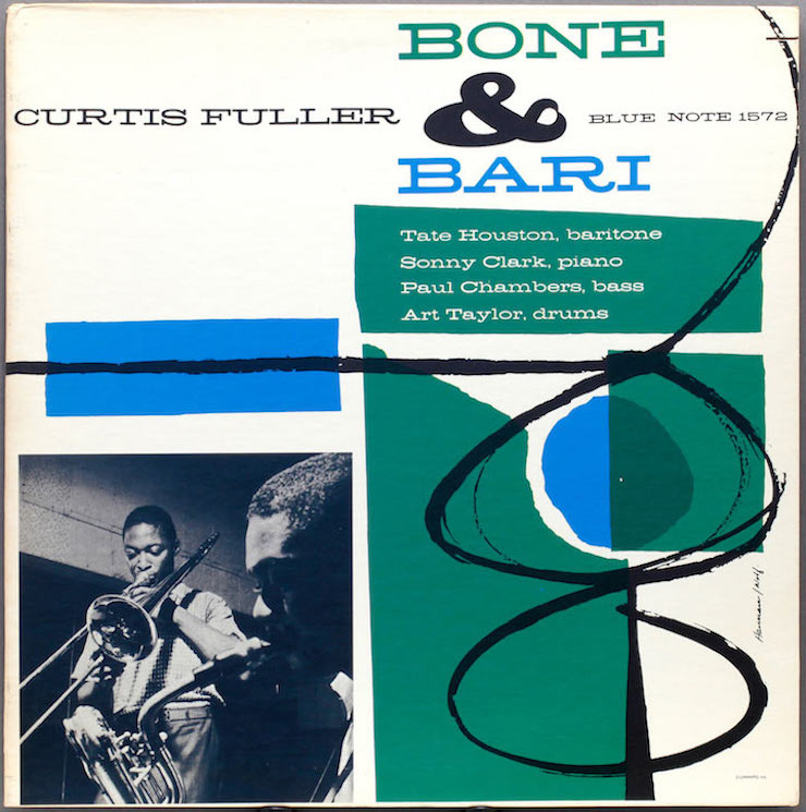 Curtis Fuller Bone & Bari Album Cover