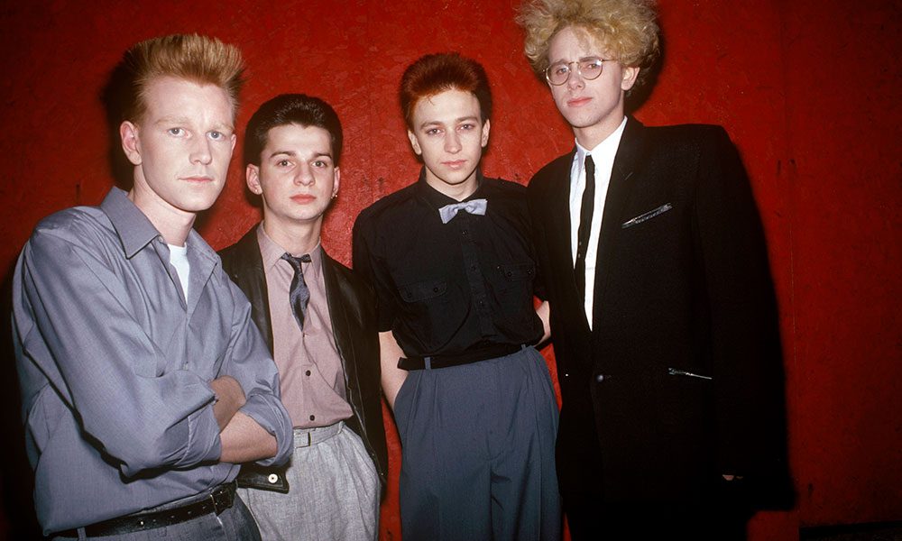 Depeche Mode photo by Peter Noble and Redferns