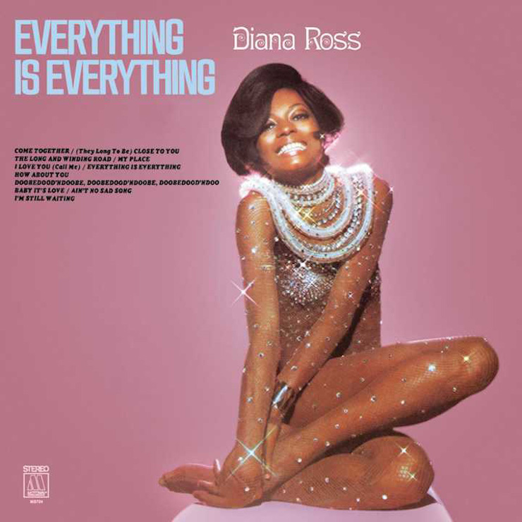 Diana Ross Everything Is Everything Album Cover