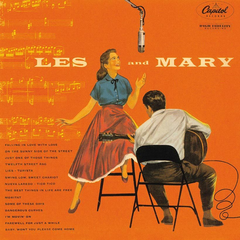 Les Paul And Mary Ford Les And Mary album cover web optimised 820