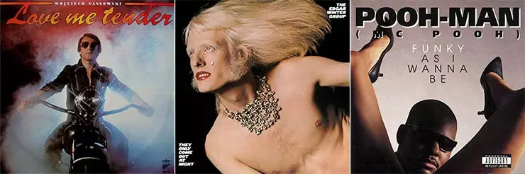 Love Me Tender Edgar Winter Group Pooh Man worst album covers