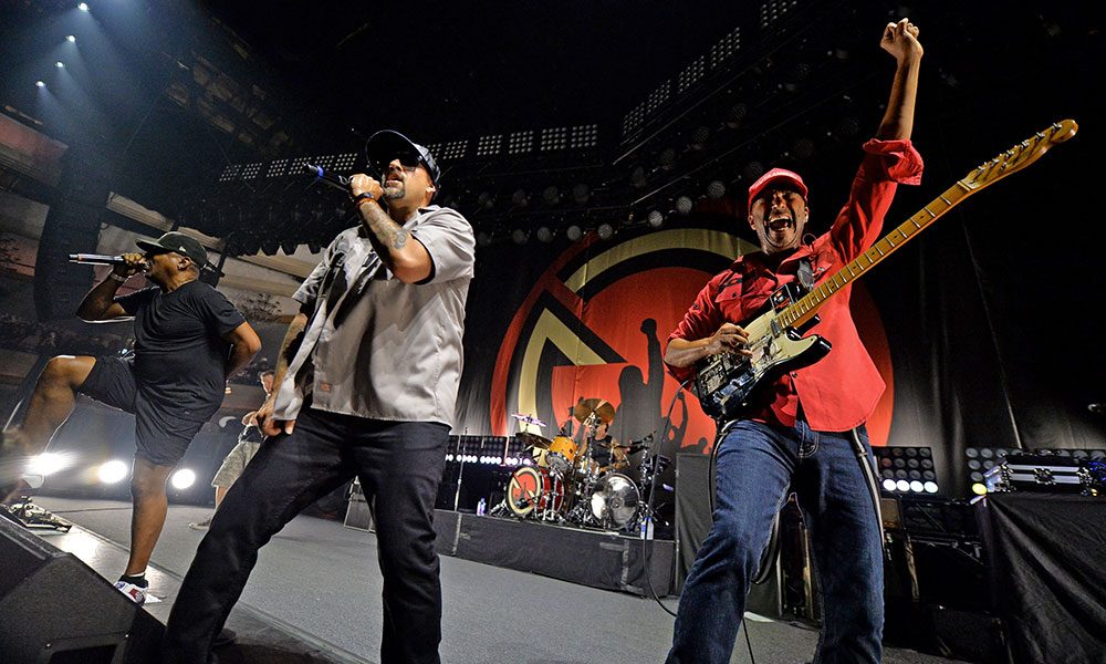 Prophets Of Rage photo by Kevin Winter and Getty Images