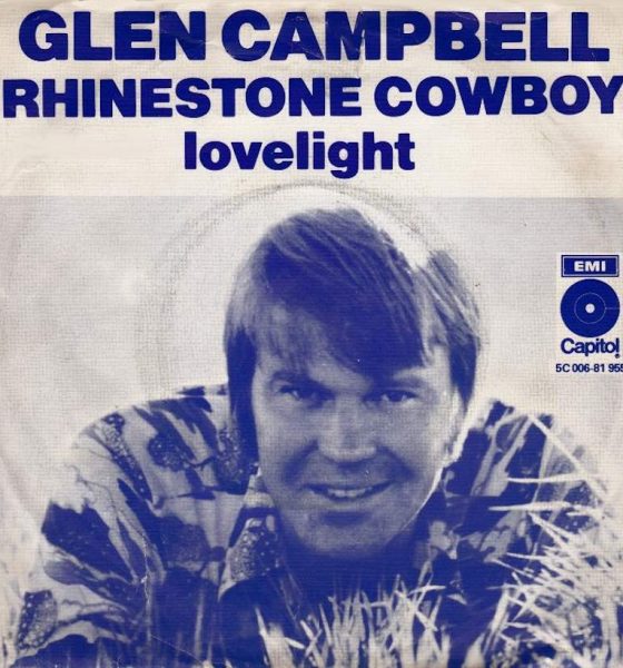 Glen Campbell 'Rhinestone Cowboy' artwork - Courtesy: UMG