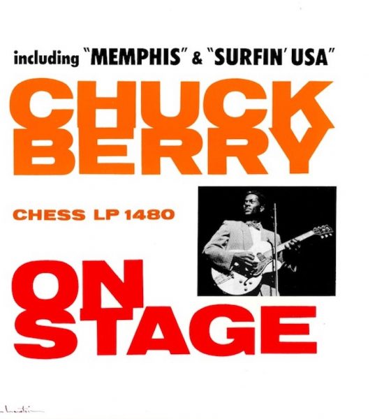 'Chuck Berry On Stage' artwork - Courtesy: UMG