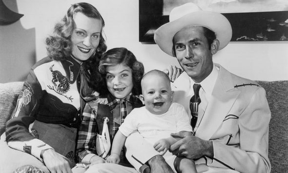 Photo of Hank Williams and family