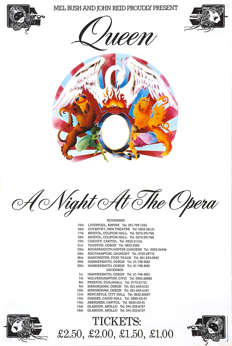 A Night At The Opera Poster - Original web optimised 740