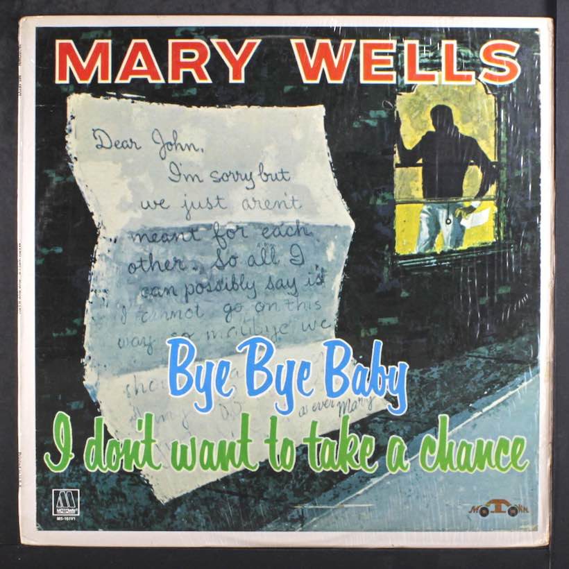 Mary Wells 'Bye Bye Baby' artwork - Courtesy: UMG