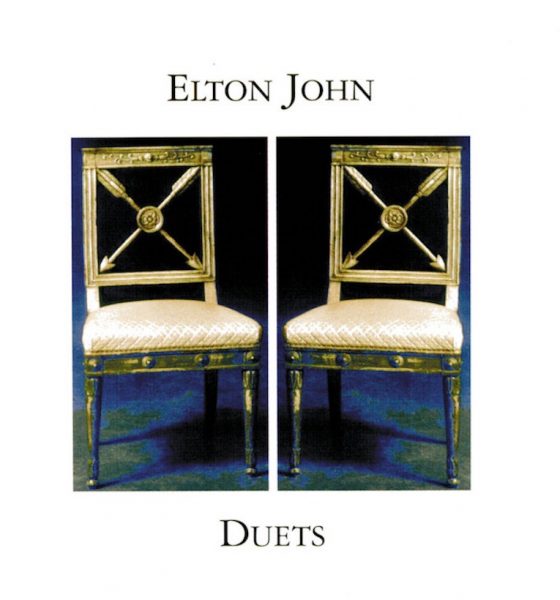 Elton John 'Duets' artwork - Courtesy: UMG