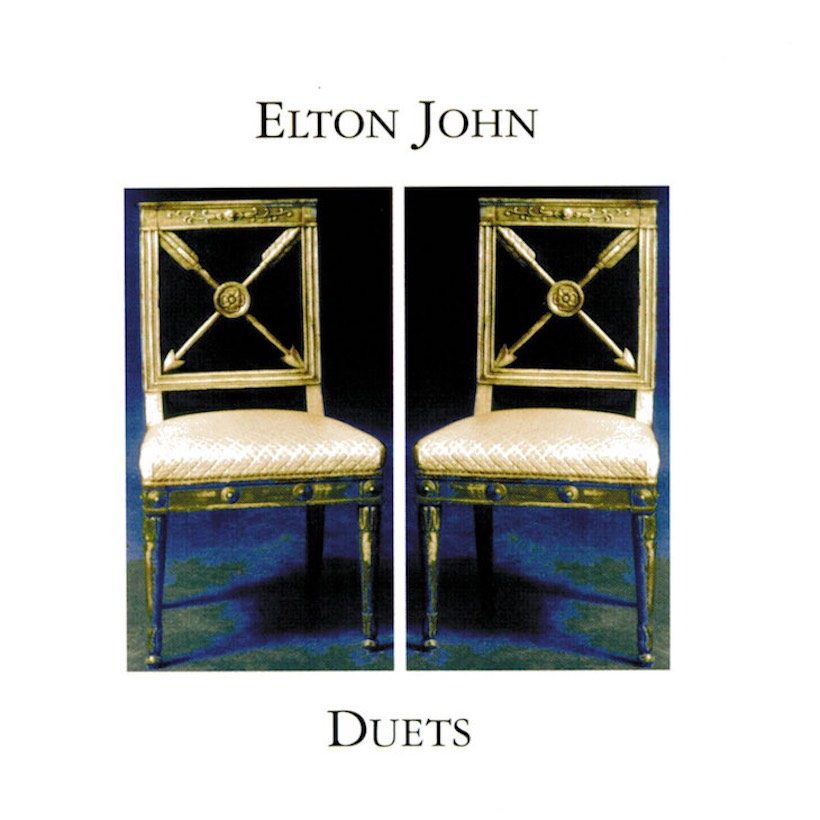 Elton John 'Duets' artwork - Courtesy: UMG