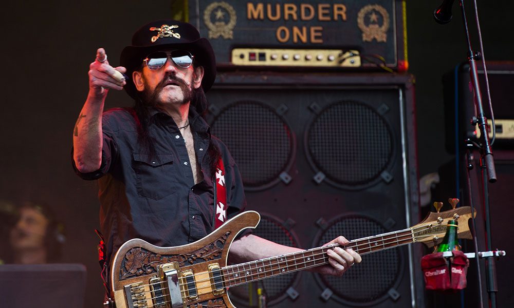 Lemmy photo by Samir Hussein and Redferns via Getty Images
