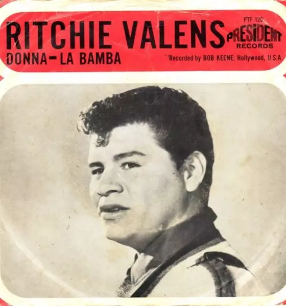 Ritchie Valens 'La Bamba' artwork - Courtesy: UMG
