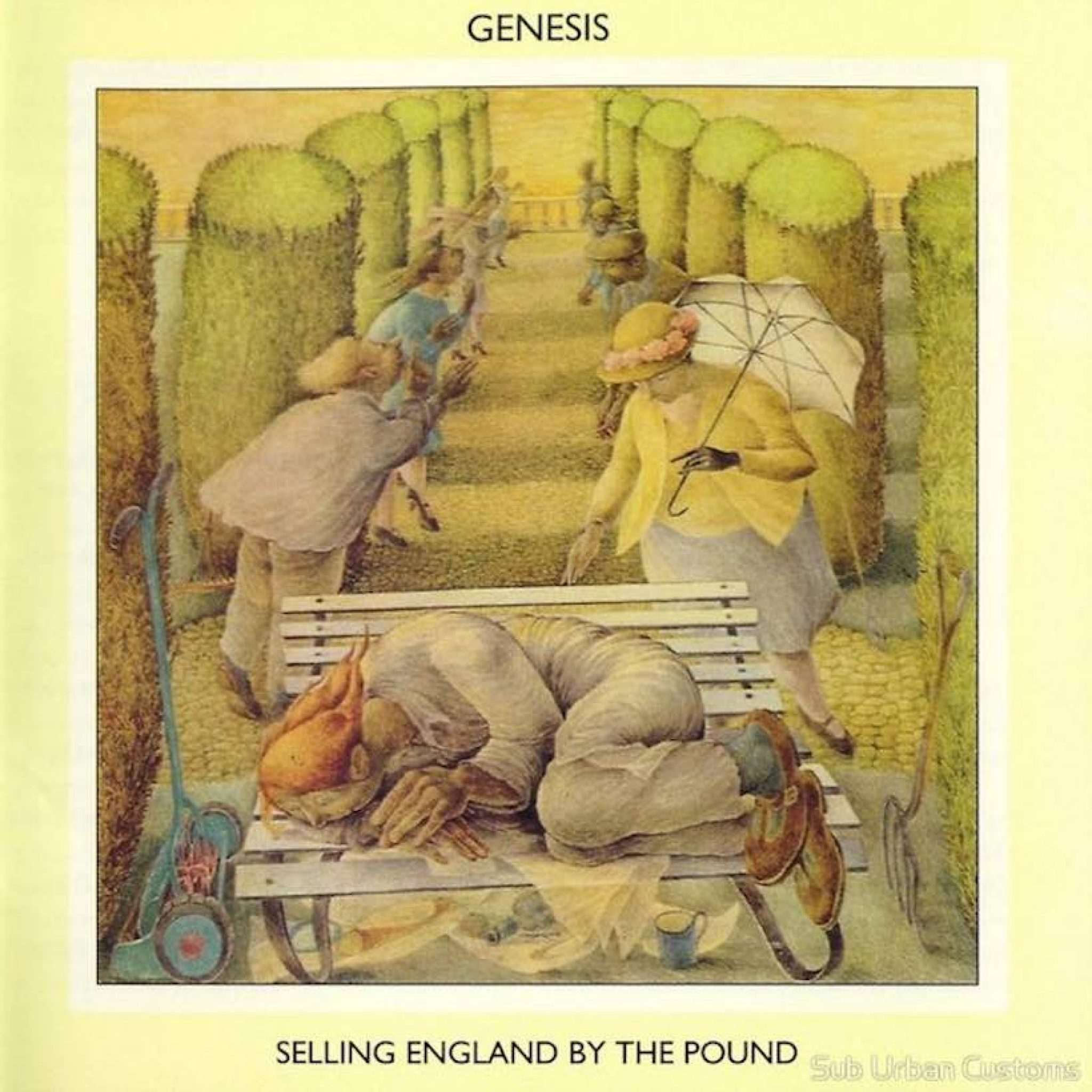 ‘Selling England By The Pound’ Genesis' ‘Pretty English Pictures’ ‘Selling England By The Pound’ Genesis' ‘Pretty English Pictures’