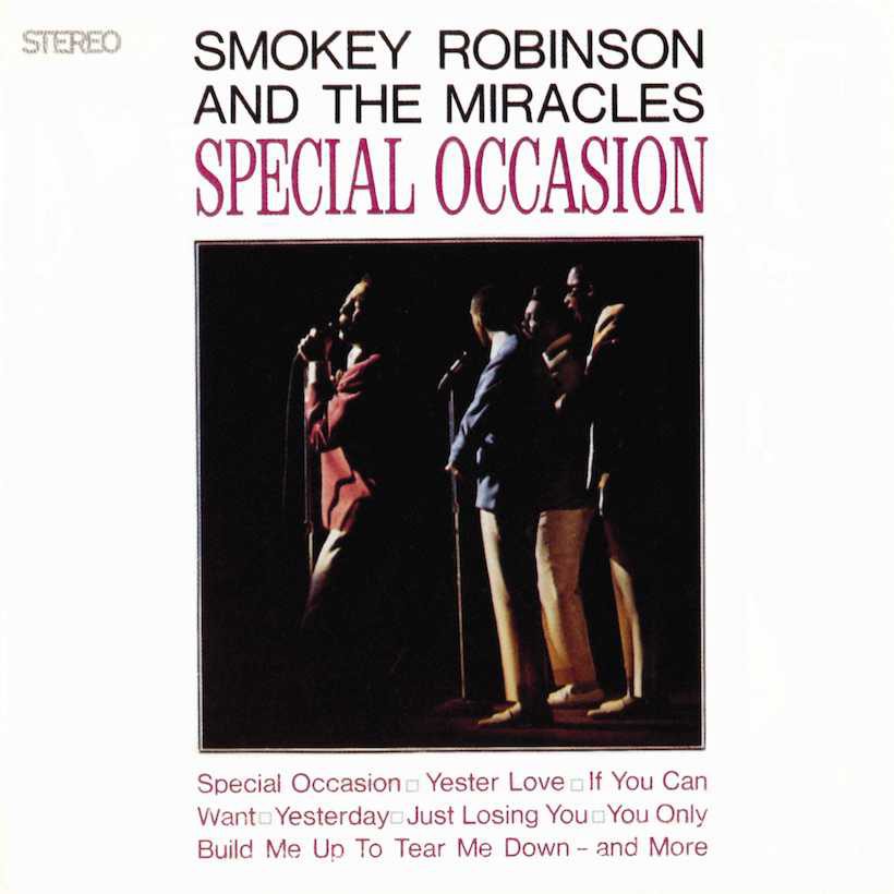 Smokey Robinson and the Miracles 'Special Occasion' artwork - Courtesy: UMG