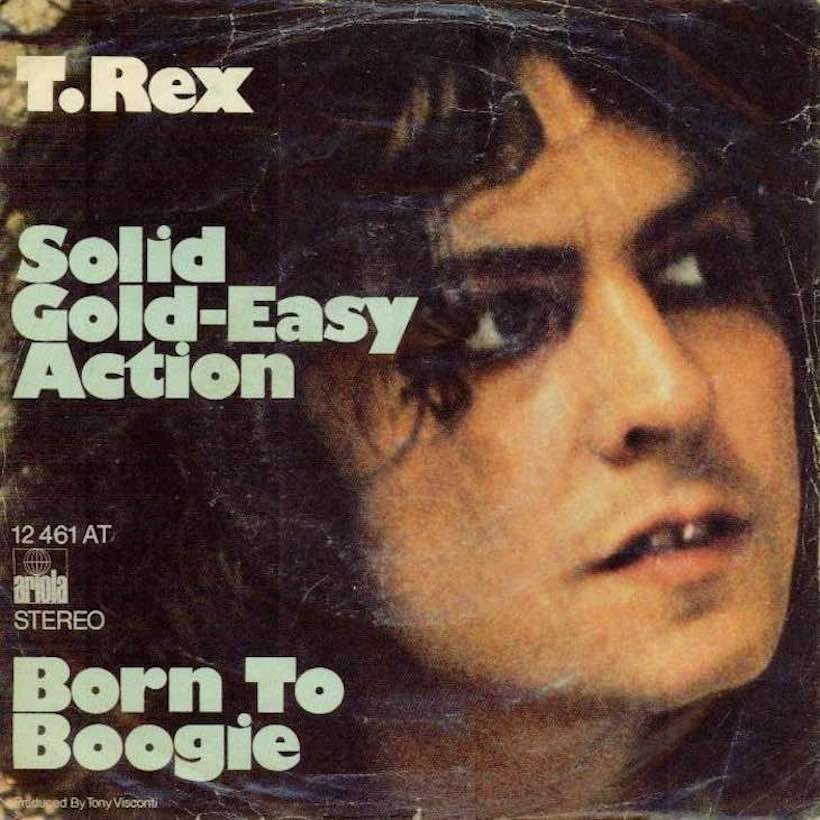 T. Rex 'Solid Gold Easy Action' artwork - Courtesy: Demon Music