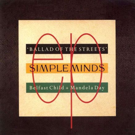 Simple Minds 'Ballad Of The Streets' artwork - Courtesy: UMG