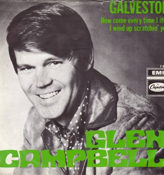 Glen Campbell 'Galveston' artwork - Courtesy: UMG