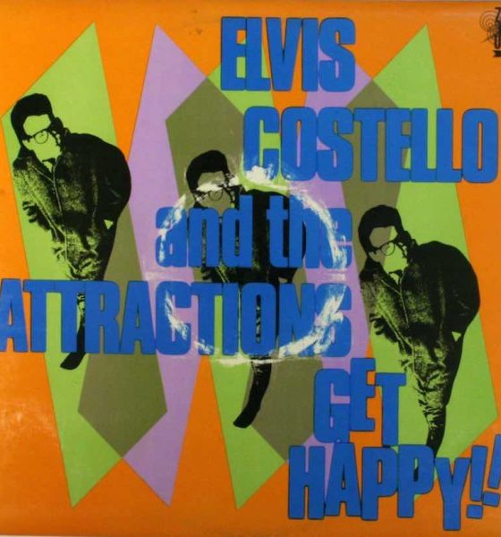 Elvis Costello and the Attractions 'Get Happy!!' artwork - Courtesy: UMG