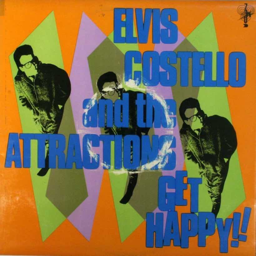 Elvis Costello and the Attractions 'Get Happy!!' artwork - Courtesy: UMG