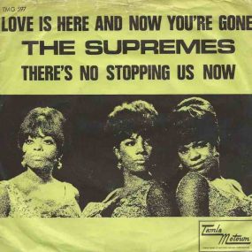 Supremes ‘Love Is Here And Now You’re Gone' artwork - Courtesy: UMG