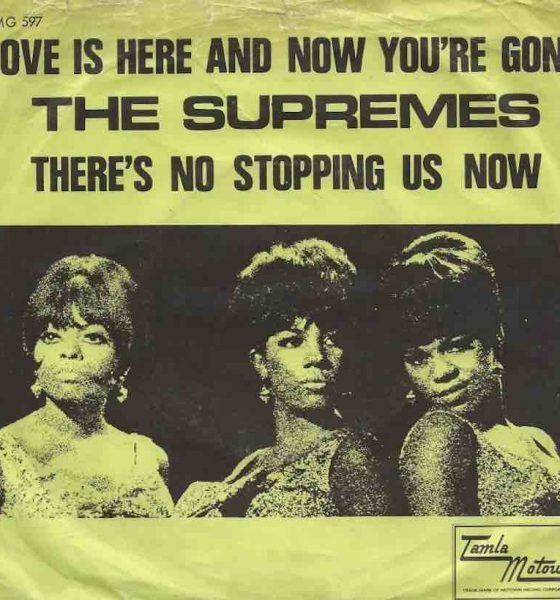 Supremes ‘Love Is Here And Now You’re Gone' artwork - Courtesy: UMG