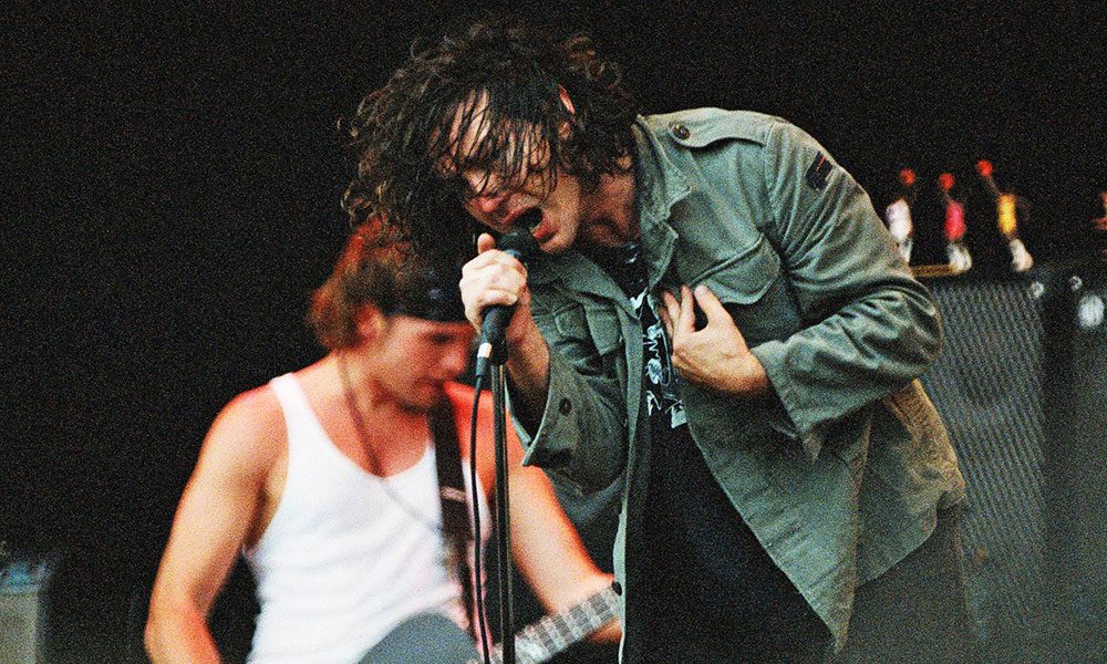 Pearl Jam photo by Pete Still and Redferns